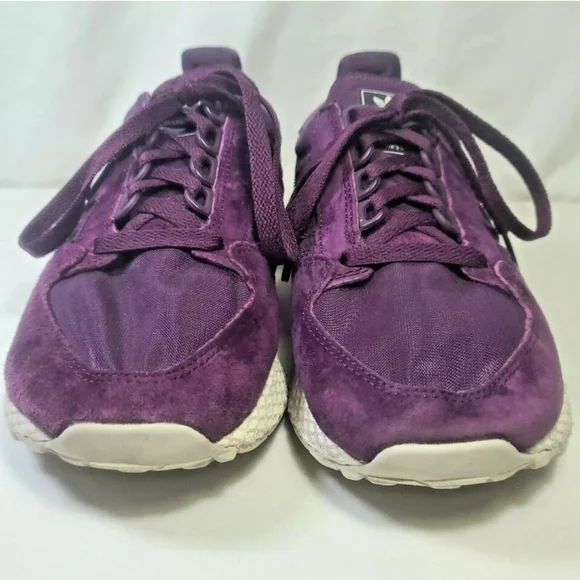 Adidas Originals Women's Forest Grove Red Night Purple Shoes Size 7.5 - Picture 3 of 12